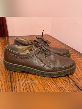 SalamanderMen's Brown Leather Lace-Up Casual Shoes